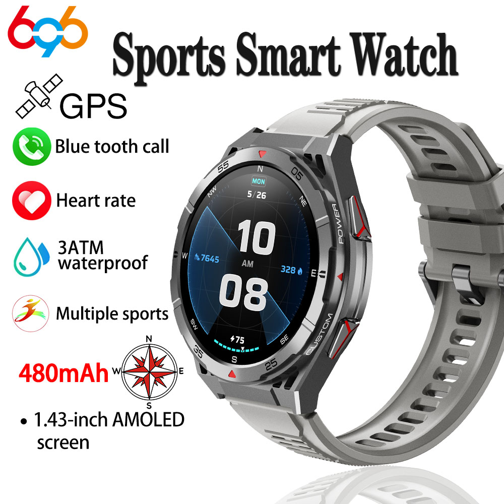Smartwatch Faces - Nowy inteligentny zegarek GPS kompas sportowy