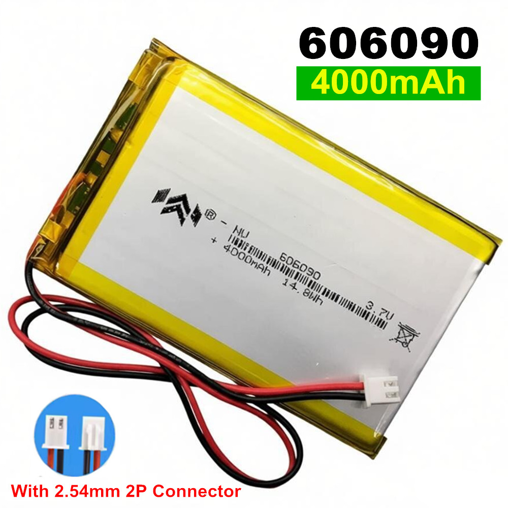 Smartwatch Headset - Akumulator litowo-polimerowy 4000mAh 3.7V 606090 z