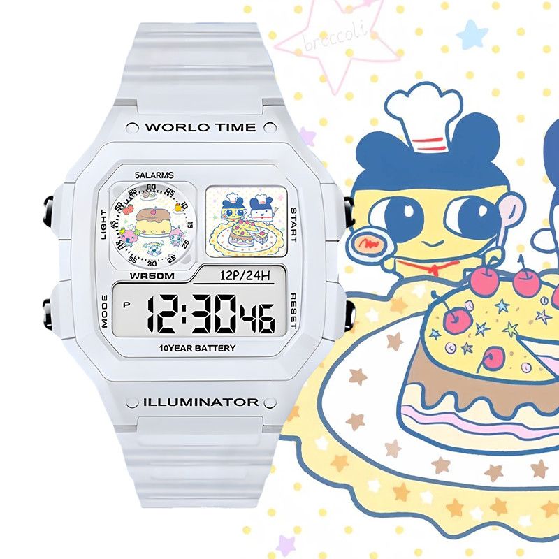 Smart Accessories - Inteligentny zegarek elektroniczny Tamagotchi Big Mouth