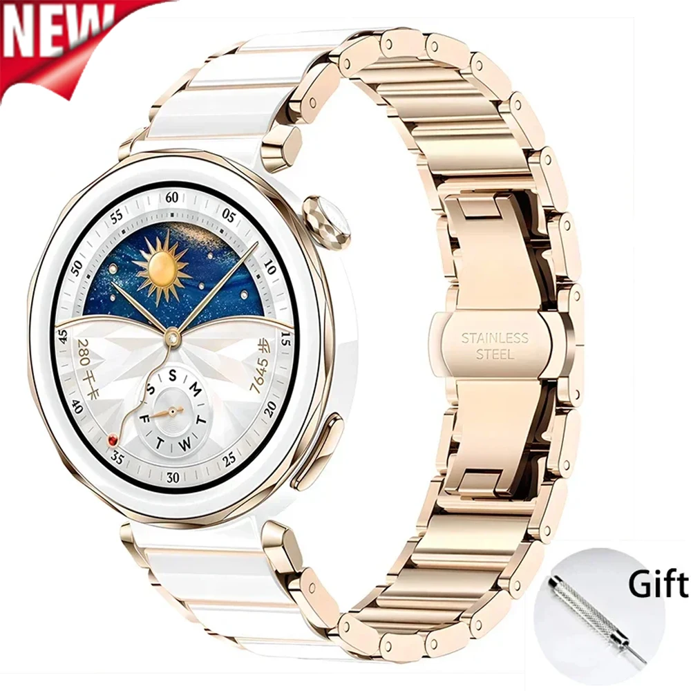 Ceramic Link Bracelet - Ceramiczny pasek do zegarka Huawei Watch