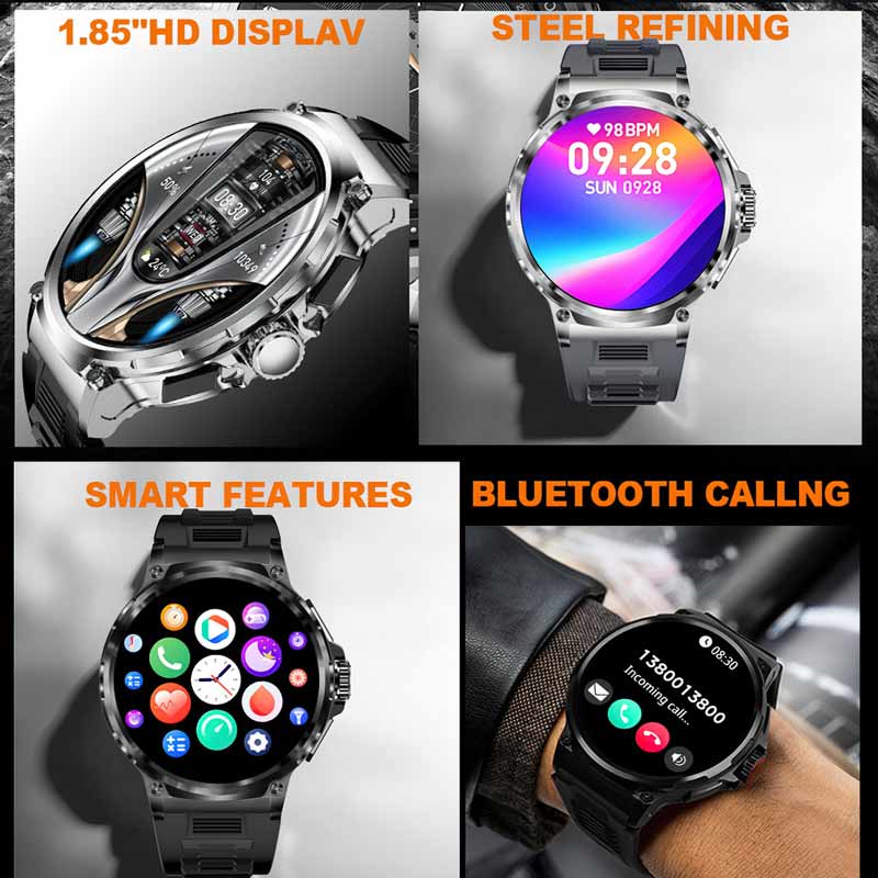 Wyświetlacz HD inteligentny ze – Smartwatch Faces recenzja i cena