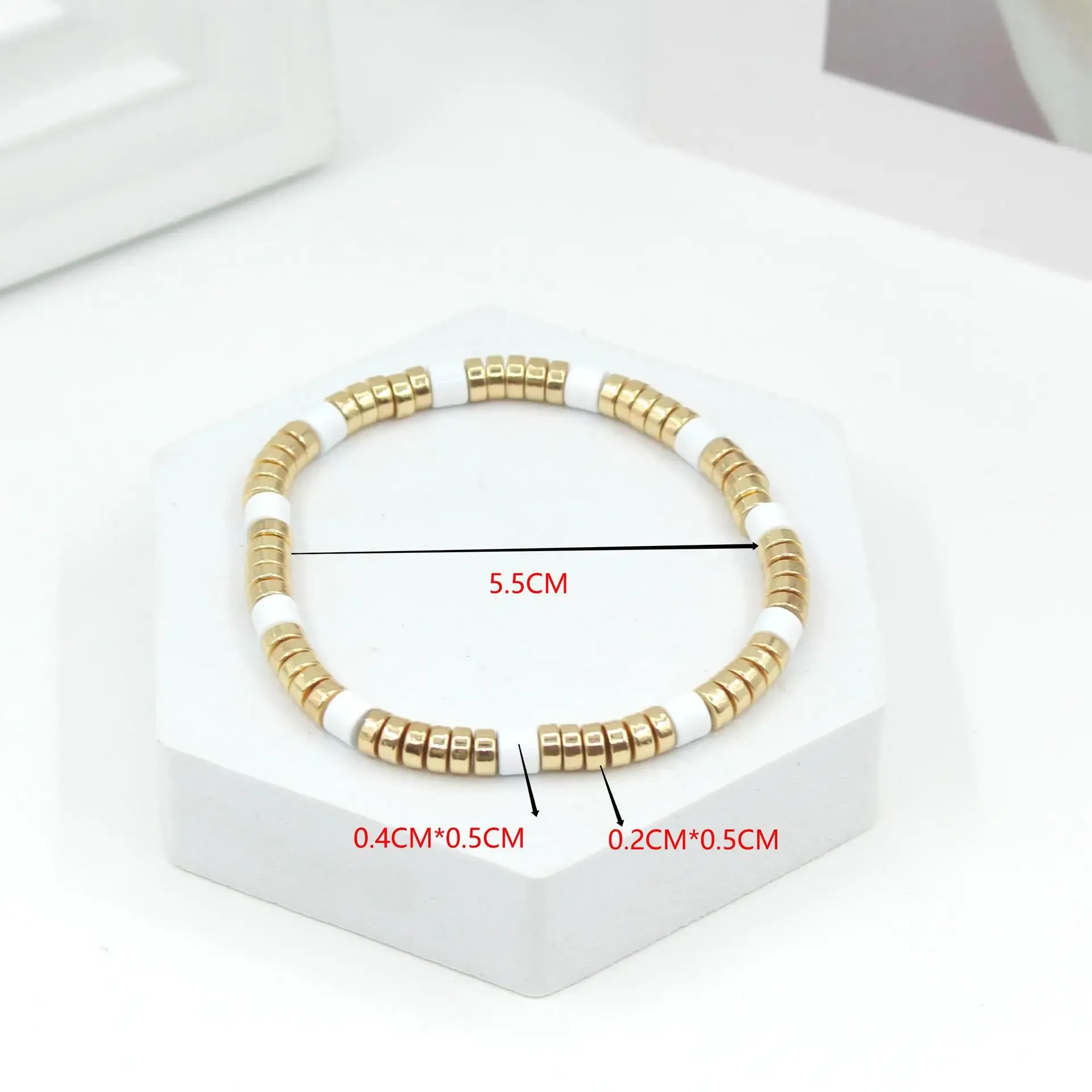 Czeski emalia biały chłodne po – Ceramic Link Bracelet recenzja i cena