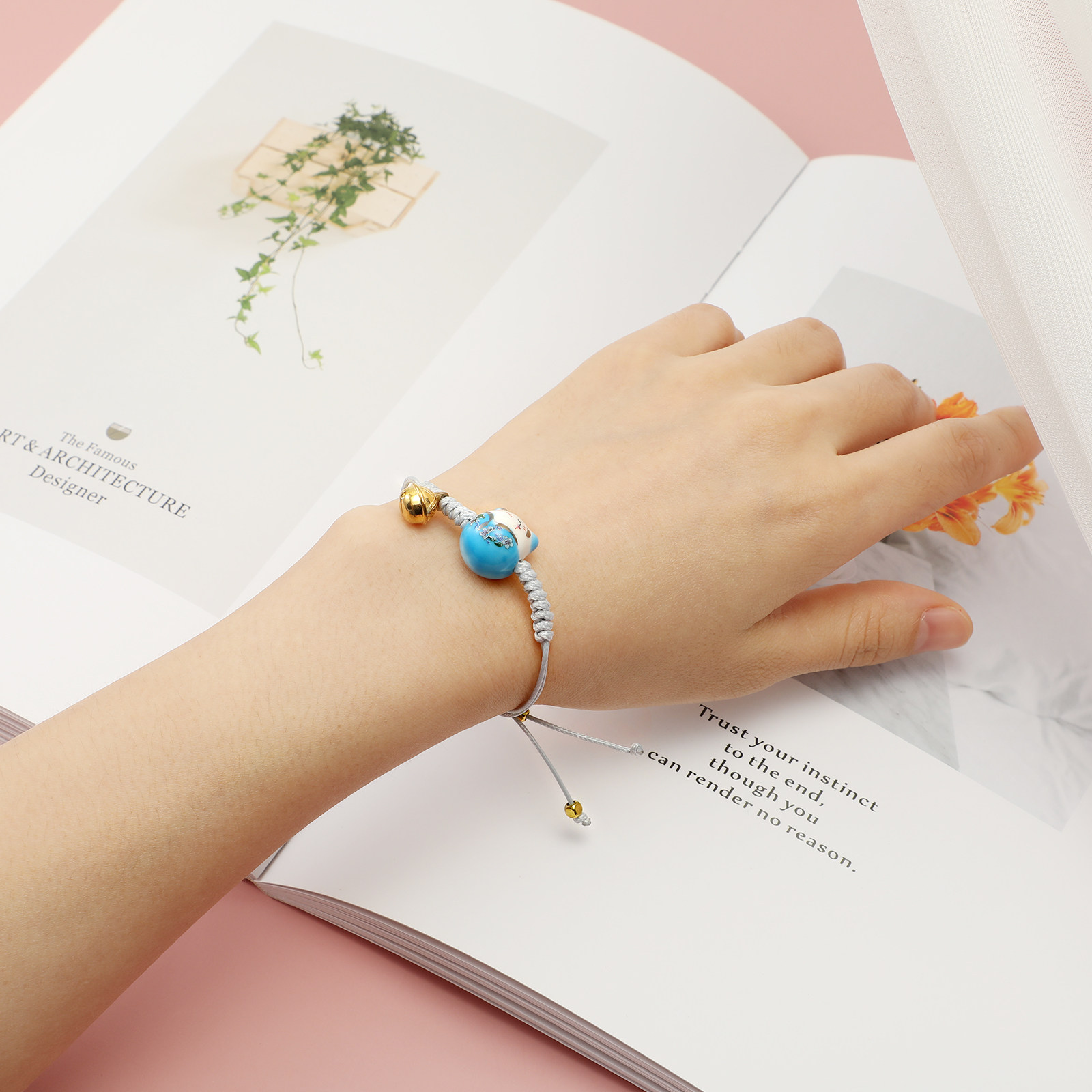 1 szt. Urocza ceramiczna brans – Ceramic Link Bracelet recenzja i cena