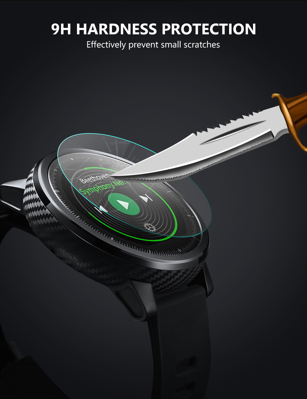 2 SZT. Okrągłe Szkło Ochronne  – Smartwatch Icon recenzja i cena