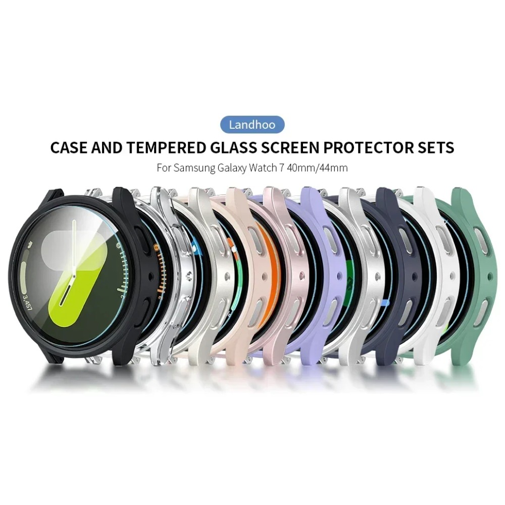 Matowy bumper PC z wbudowanym  – Accessories For Galaxy Watch 5 recenzja i cena